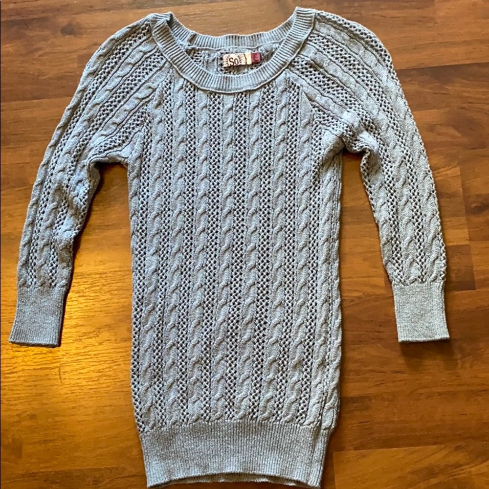 3/4 sleeve sweater
